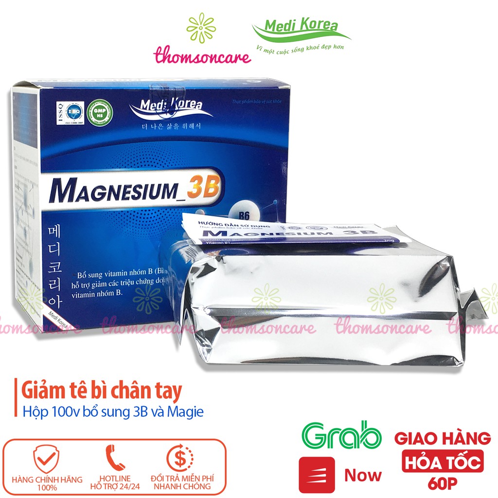 Thông tin về thuốc Magnesium 3B